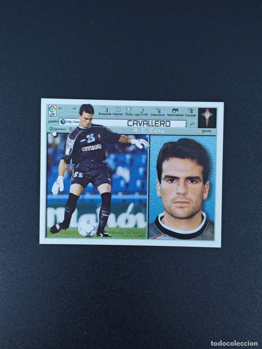 Cromos de Futebol: CROMO LIGA ESTE CAVALLERO CELTA VIGO NUNCA PEGADO SIN PEGAR 01 02 2001 2002 RA526
