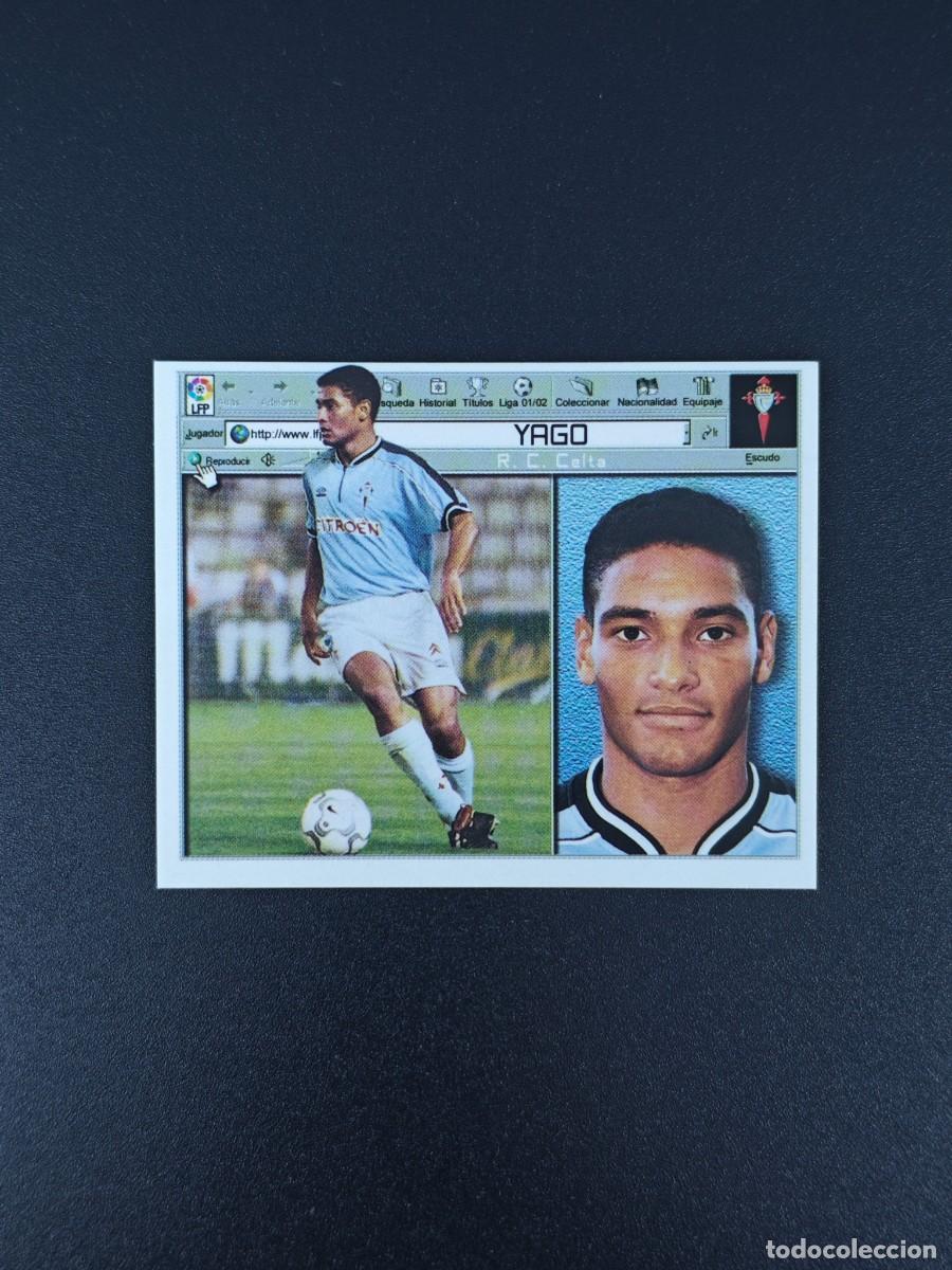 Cromos de Futebol: CROMO LIGA ESTE YAGO CELTA VIGO NUNCA PEGADO SIN PEGAR 01 02 2001 2002 RA526