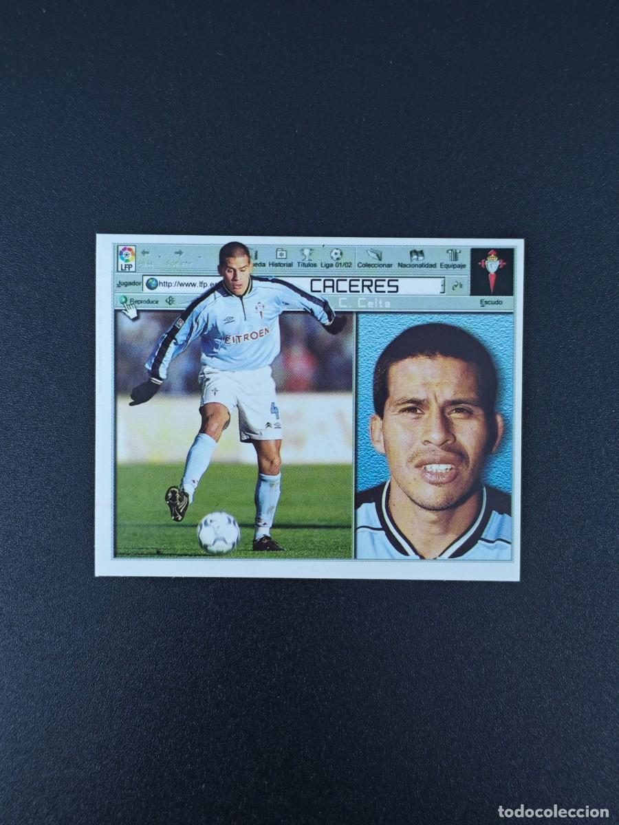 Cromos de Futebol: CROMO LIGA ESTE CACERES CELTA VIGO NUNCA PEGADO SIN PEGAR 01 02 2001 2002 RA526