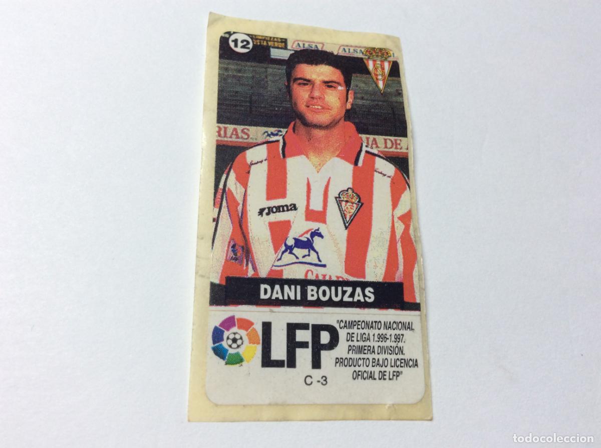 Cromos de Futebol: Dani Bouzas Sporting Gij&oacute;n Chicles Vidal 96 97
