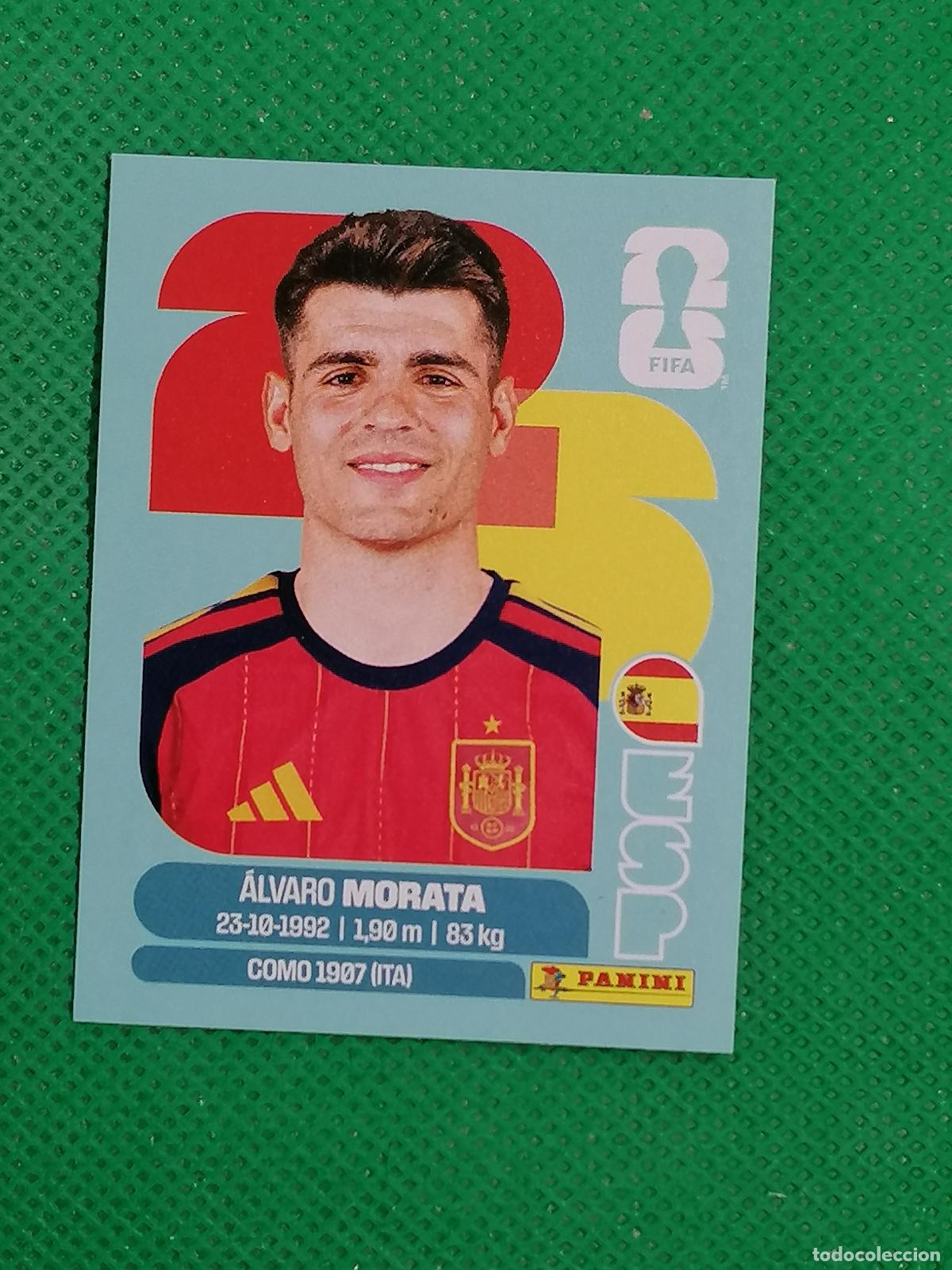 Cromos de Futebol: ESP 19 ESP19 ALVARO MORATA ESPA&Ntilde;A ⚽ PANINI FIFA MUNDIAL WORLD CUP 26 2026 STICKER ⚽