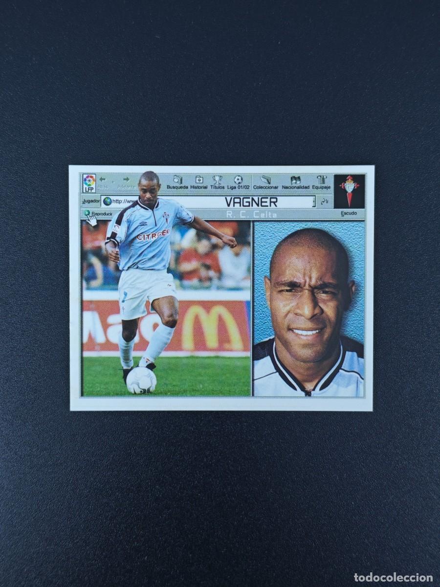 Football Stickers: CROMO LIGA ESTE VAGNER CELTA VIGO NUNCA PEGADO SIN PEGAR 01 02 2001 2002 RA526