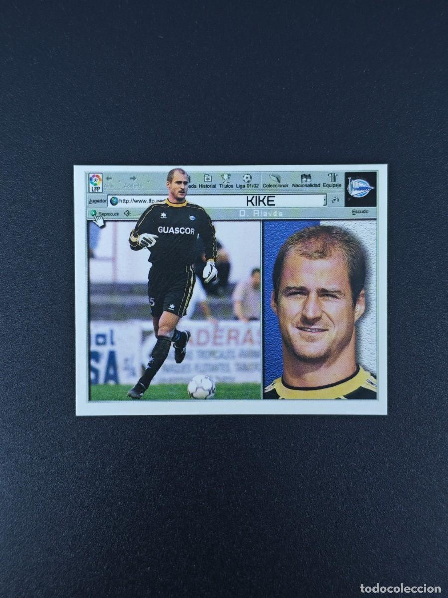 Football Stickers: CROMO LIGA ESTE KIKE DEPORTIVO ALAVES NUNCA PEGADO SIN PEGAR 01 02 2001 2002 RA526