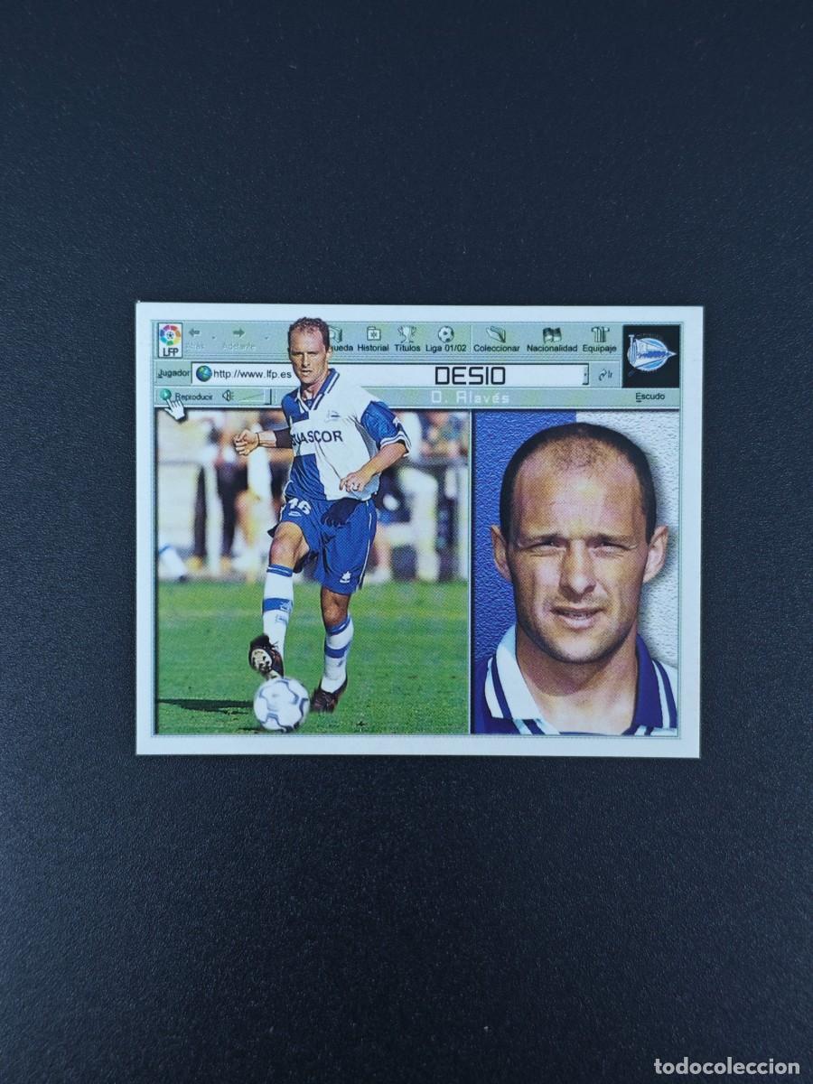 Cromos de F&uacute;tbol: CROMO LIGA ESTE DESIO DEPORTIVO ALAVES NUNCA PEGADO SIN PEGAR 01 02 2001 2002 RA526