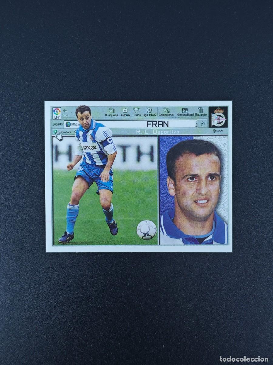 Cromos de F&uacute;tbol: CROMO LIGA ESTE FRAN DEPORTIVO CORU&Ntilde;A NUNCA PEGADO SIN PEGAR 01 02 2001 2002 RA526