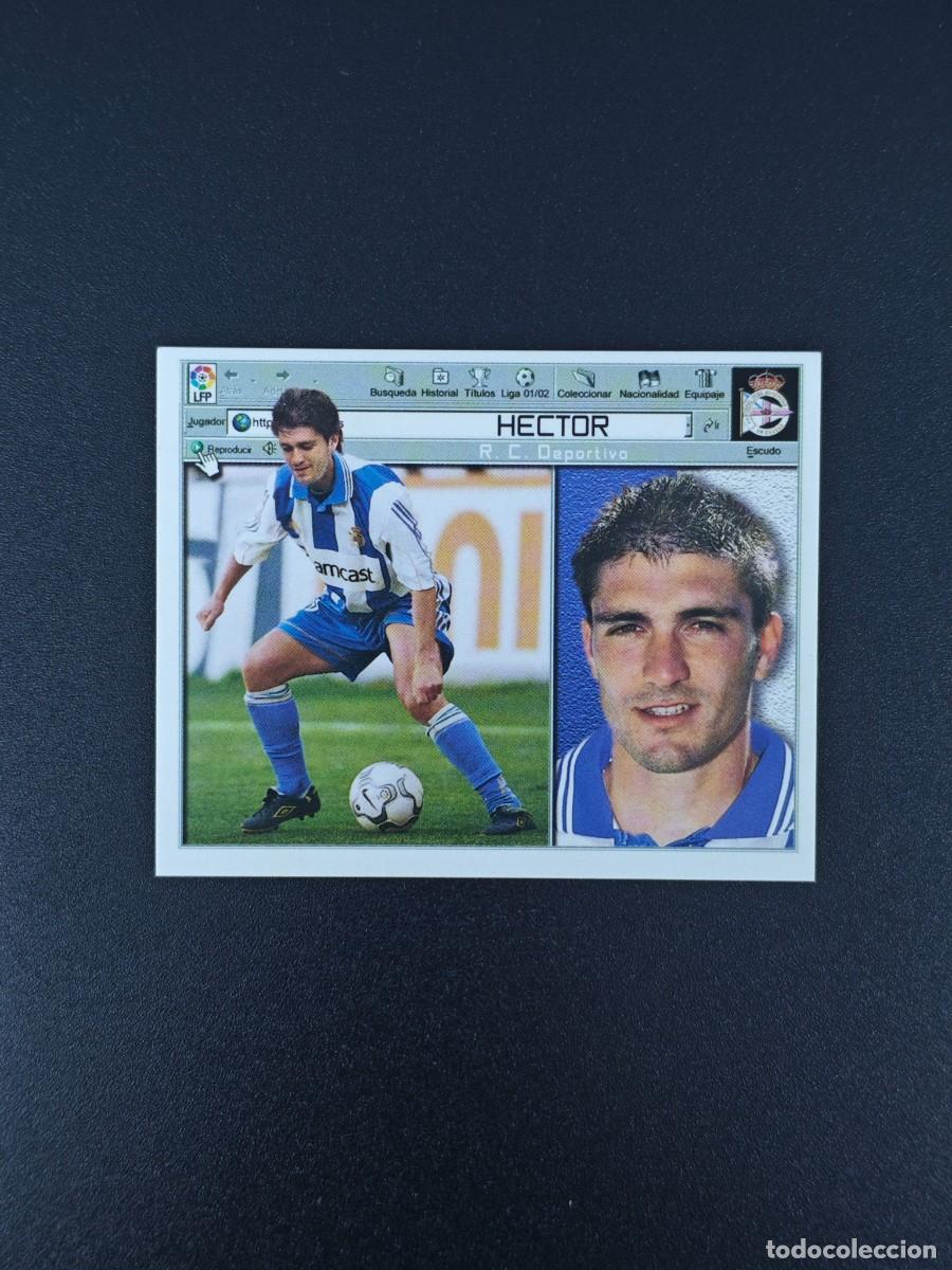 Cromos de F&uacute;tbol: CROMO LIGA ESTE HECTOR DEPORTIVO CORU&Ntilde;A NUNCA PEGADO SIN PEGAR 01 02 2001 2002 RA526
