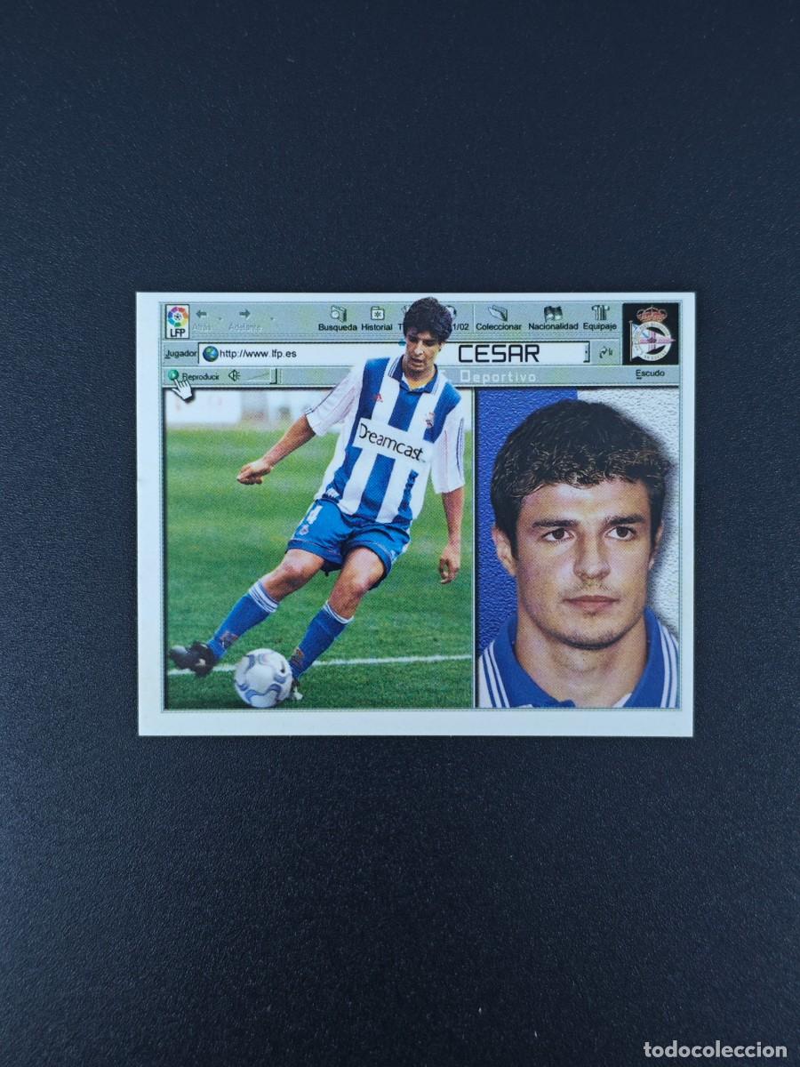 Cromos de F&uacute;tbol: CROMO LIGA ESTE CESAR DEPORTIVO CORU&Ntilde;A NUNCA PEGADO SIN PEGAR 01 02 2001 2002 RA526