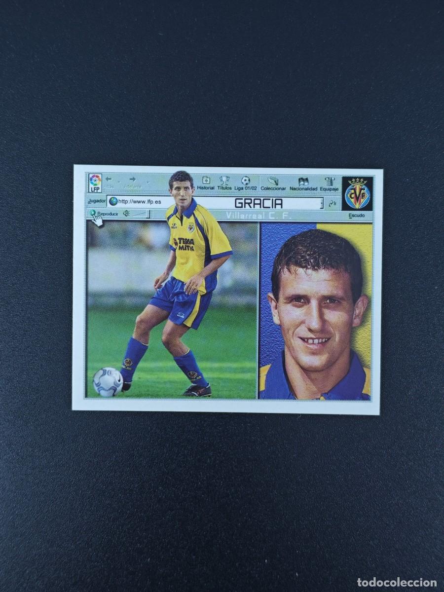 Cromos de F&uacute;tbol: CROMO LIGA ESTE GRACIA VILLARREAL NUNCA PEGADO SIN PEGAR 01 02 2001 2002 RA526