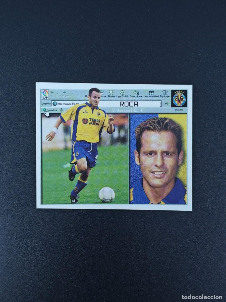 Cartes &agrave; collectionner de Football: CROMO LIGA ESTE ROCA VILLARREAL NUNCA PEGADO SIN PEGAR 01 02 2001 2002 RA526