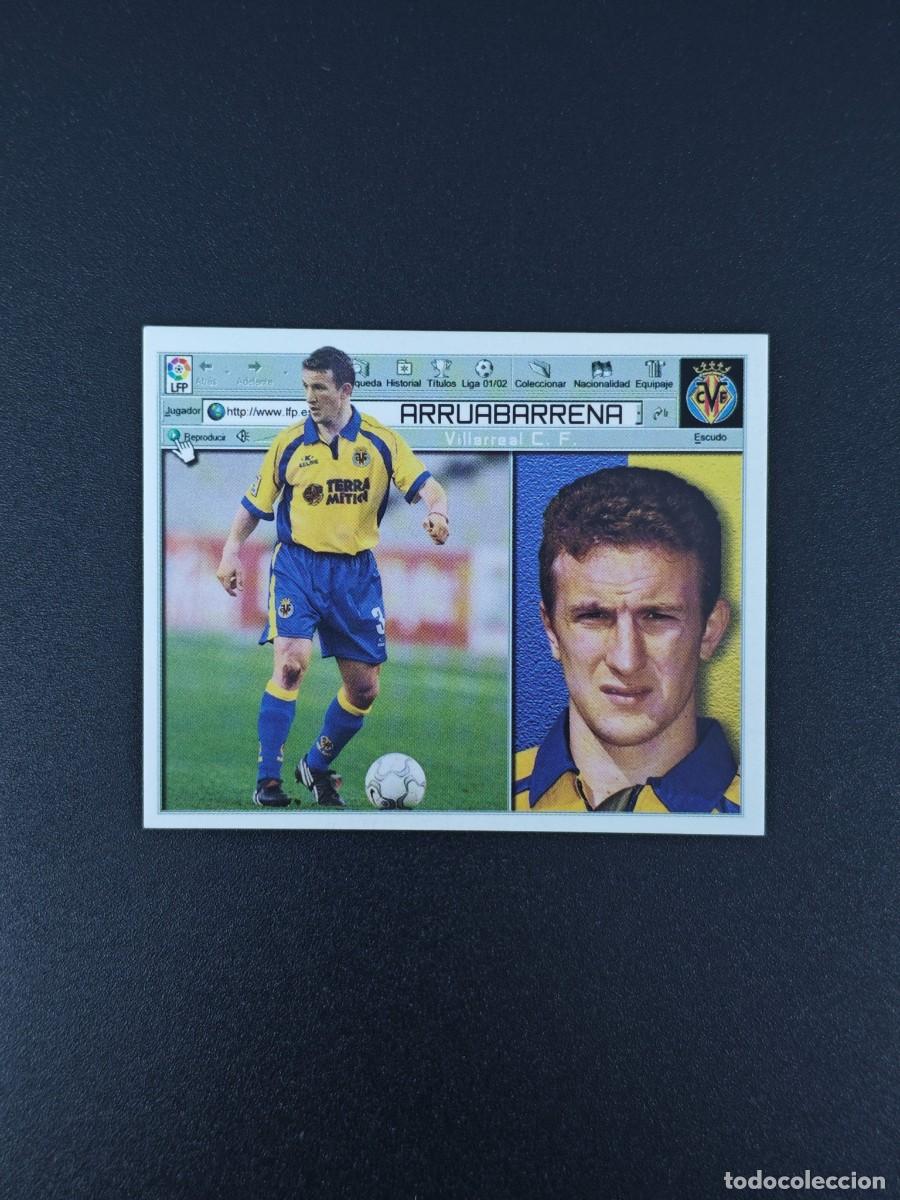 Cartes &agrave; collectionner de Football: CROMO LIGA ESTE ARRUABARRENA VILLARREAL NUNCA PEGADO SIN PEGAR 01 02 2001 2002 RA526