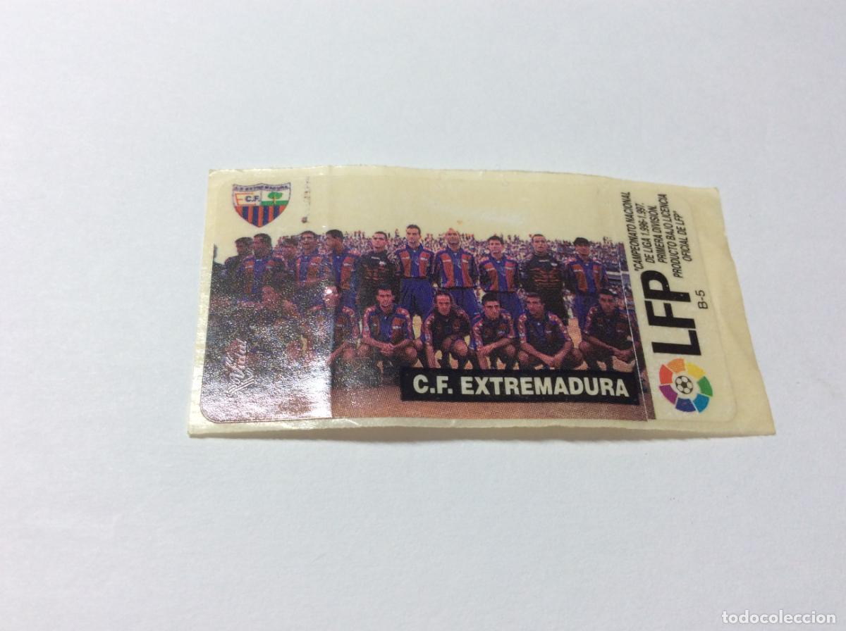 Cartes &agrave; collectionner de Football: Equipo Extremadura Chicles Vidal 96 97