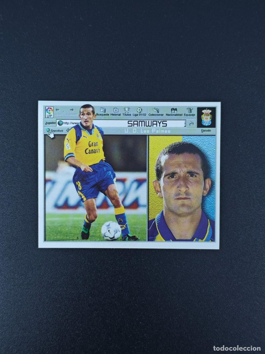 Cromos de F&uacute;tbol: CROMO LIGA ESTE SAMWAYS LAS PALMAS NUNCA PEGADO SIN PEGAR 01 02 2001 2002 RA526