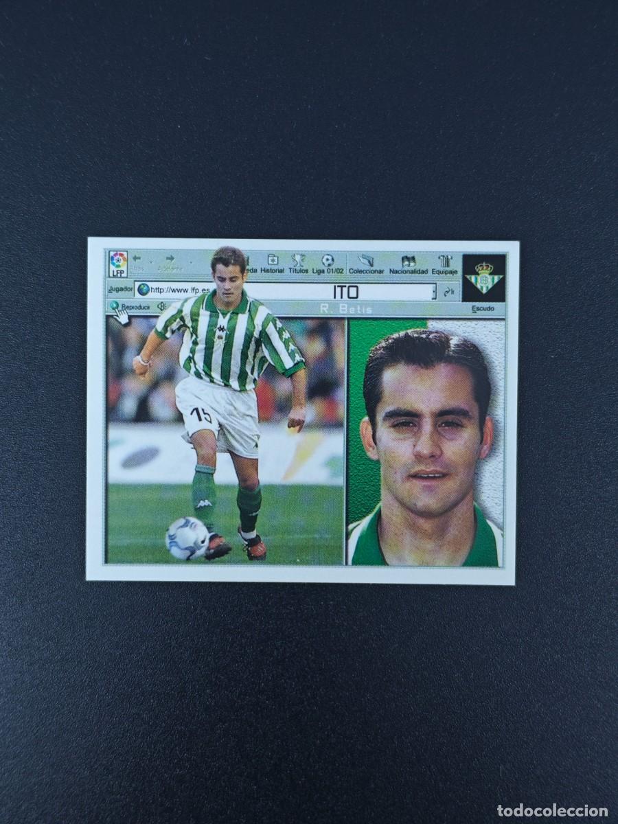 Cromos de F&uacute;tbol: CROMO LIGA ESTE ITO BETIS BALOMPIE NUNCA PEGADO SIN PEGAR 01 02 2001 2002 RA526