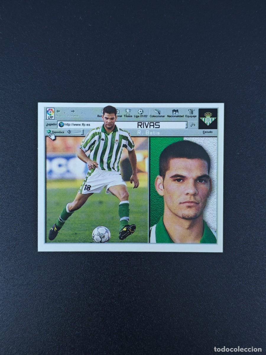 Cromos de F&uacute;tbol: CROMO LIGA ESTE RIVAS BETIS BALOMPIE NUNCA PEGADO SIN PEGAR 01 02 2001 2002 RA526