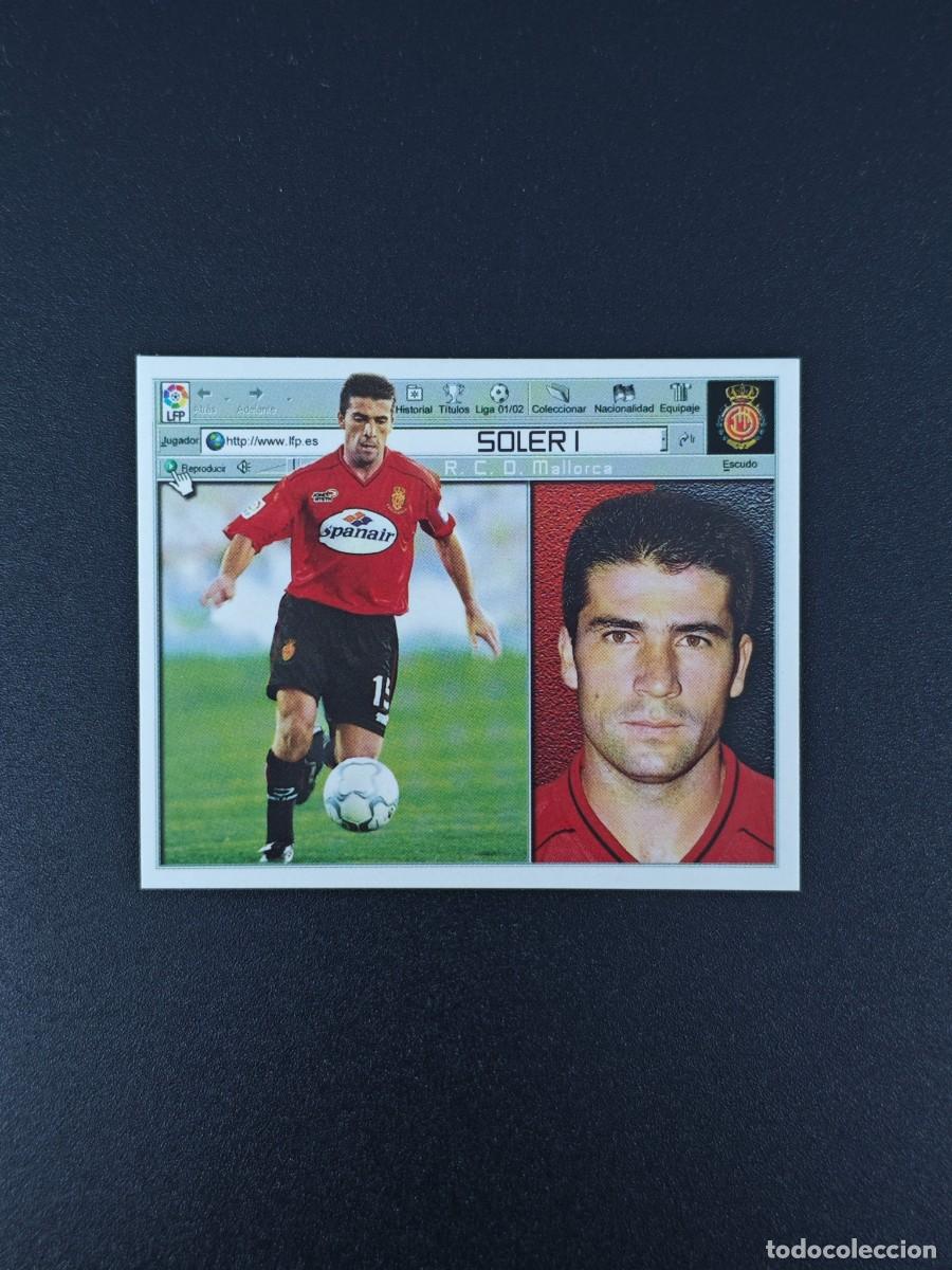 Cromos de F&uacute;tbol: CROMO LIGA ESTE SOLER I MALLORCA NUNCA PEGADO SIN PEGAR 01 02 2001 2002 RA526