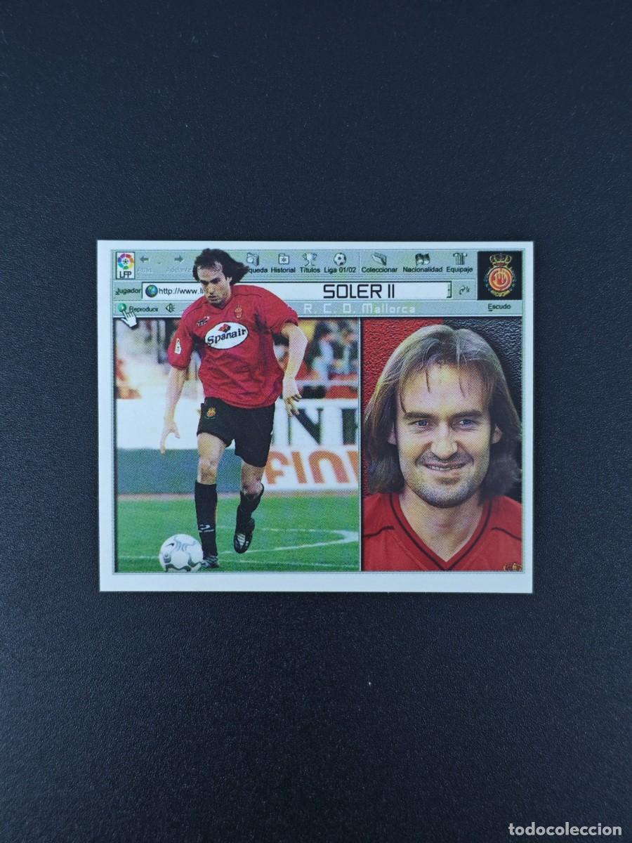 Football Stickers: CROMO LIGA ESTE SOLER II MALLORCA NUNCA PEGADO SIN PEGAR 01 02 2001 2002 RA526