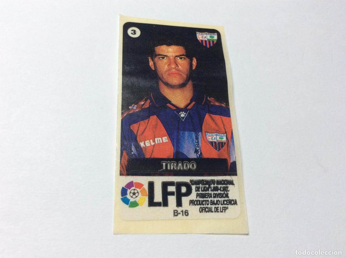 Cromos de F&uacute;tbol: Tirado CF Extremadura Chicles Vidal 96 97