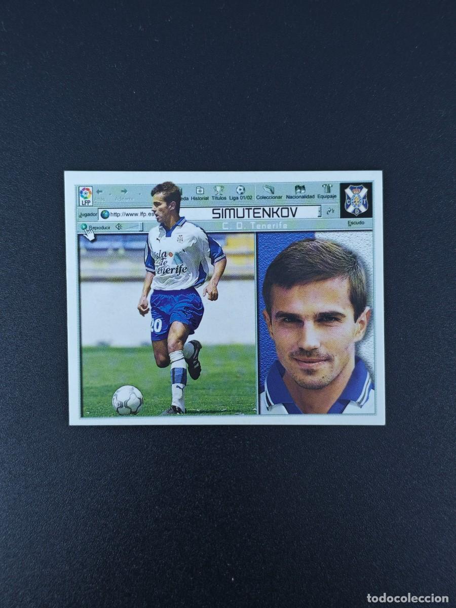 Cromos de F&uacute;tbol: CROMO LIGA ESTE SIMUTENKOV TENERIFE NUNCA PEGADO SIN PEGAR 01 02 2001 2002 RA526