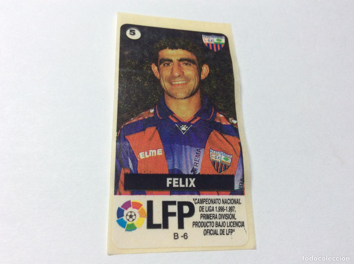 Cromos de F&uacute;tbol: Felix CF Extremadura Chicles Vidal 96 97