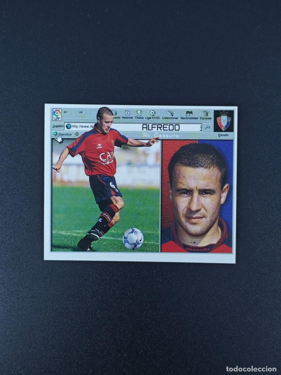 Cromos de F&uacute;tbol: CROMO LIGA ESTE ALFREDO ATLETICO OSASUNA NUNCA PEGADO SIN PEGAR 01 02 2001 2002 RA526