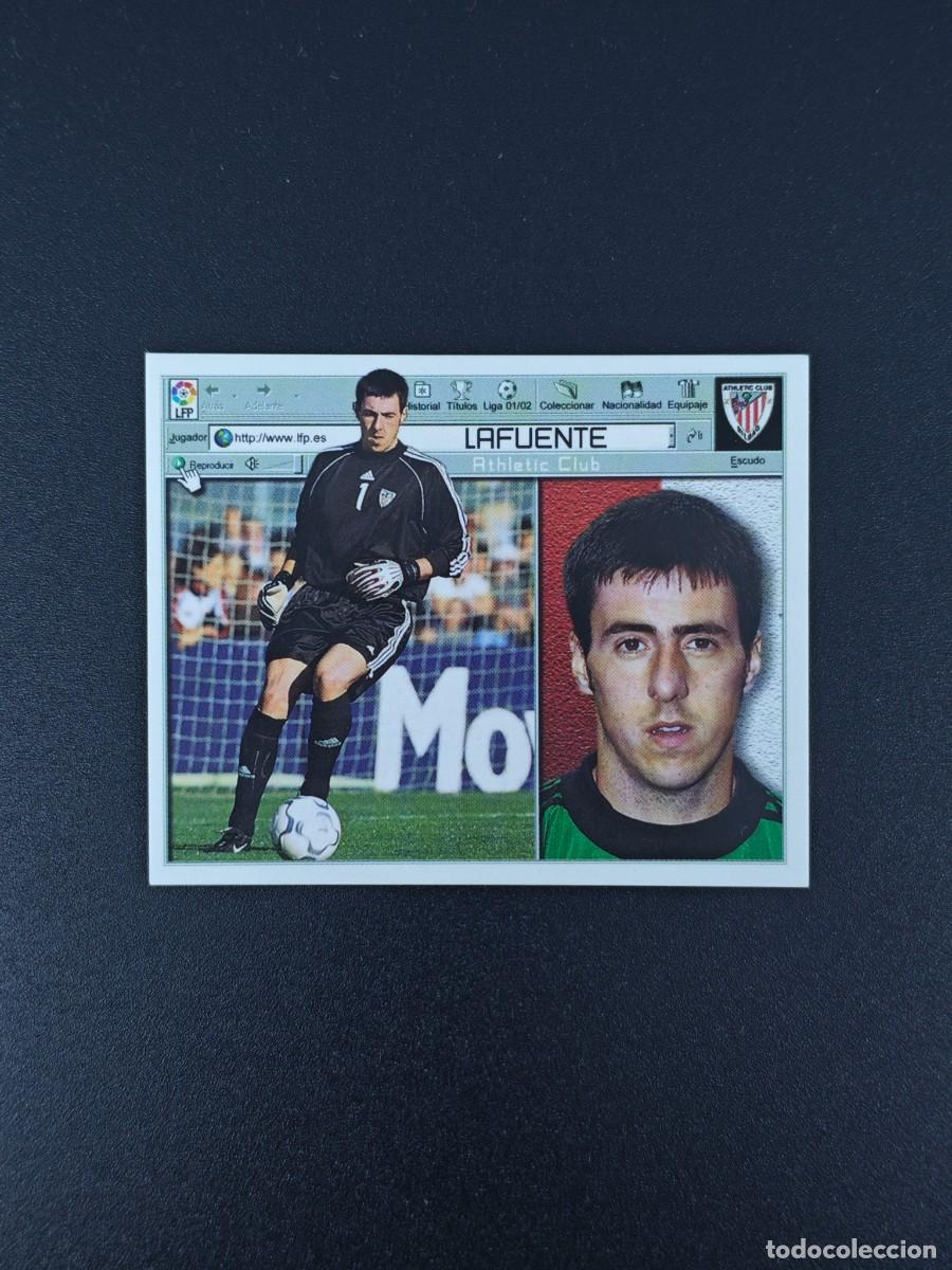 Cromos de F&uacute;tbol: CROMO LIGA ESTE LAFUENTE ATHLETIC BILBAO NUNCA PEGADO SIN PEGAR 01 02 2001 2002 RA526
