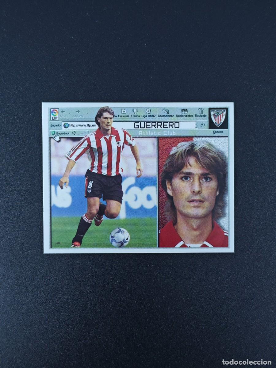 Cromos de F&uacute;tbol: CROMO LIGA ESTE JULEN GUERRERO ATHLETIC BILBAO NUNCA PEGADO SIN PEGAR 01 02 2001 2002 RA526