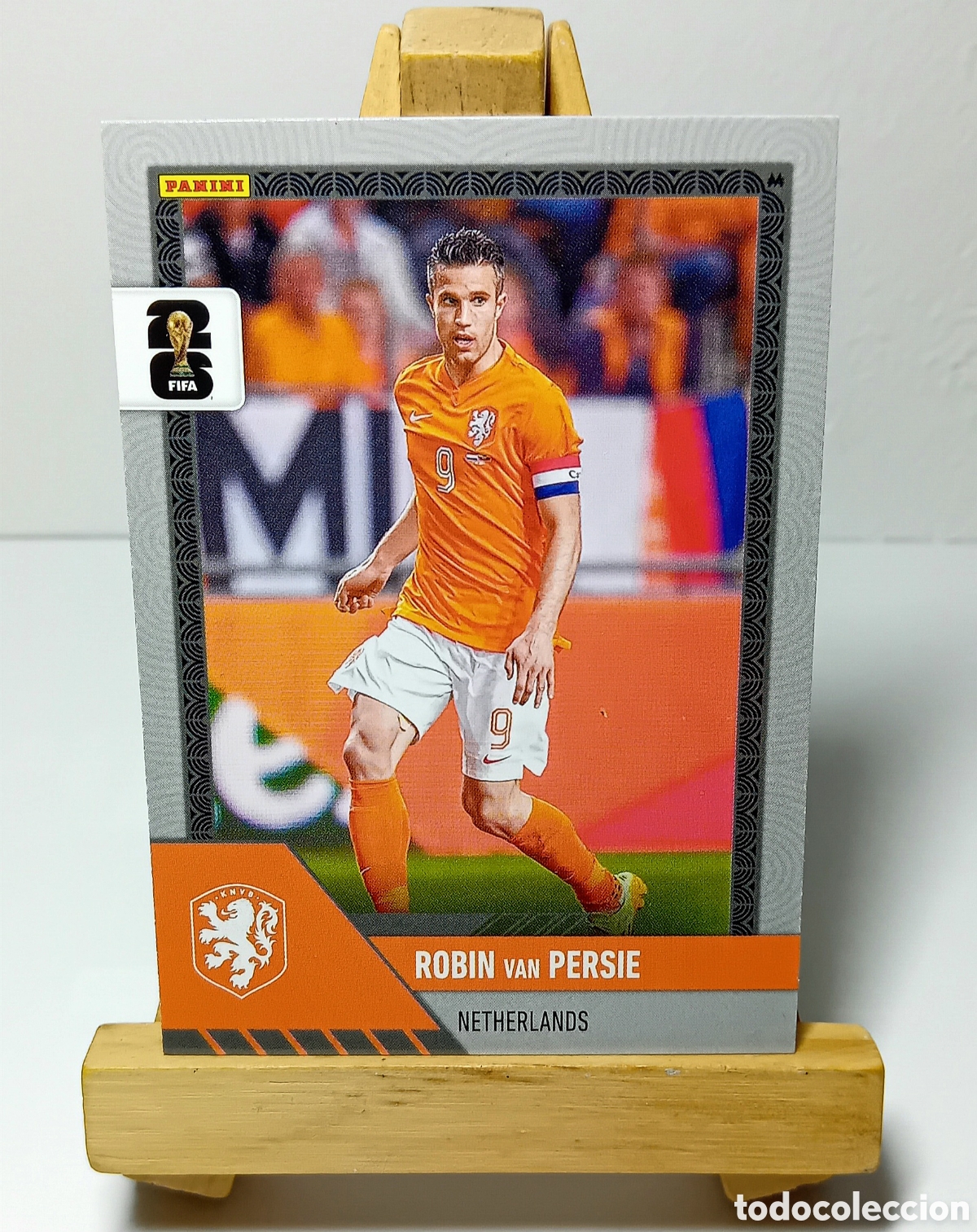 Cromos de F&uacute;tbol: ROBIN VAN PERSIE 2026 HOLANDA MONOPOLY PRIZM PANINI S4.