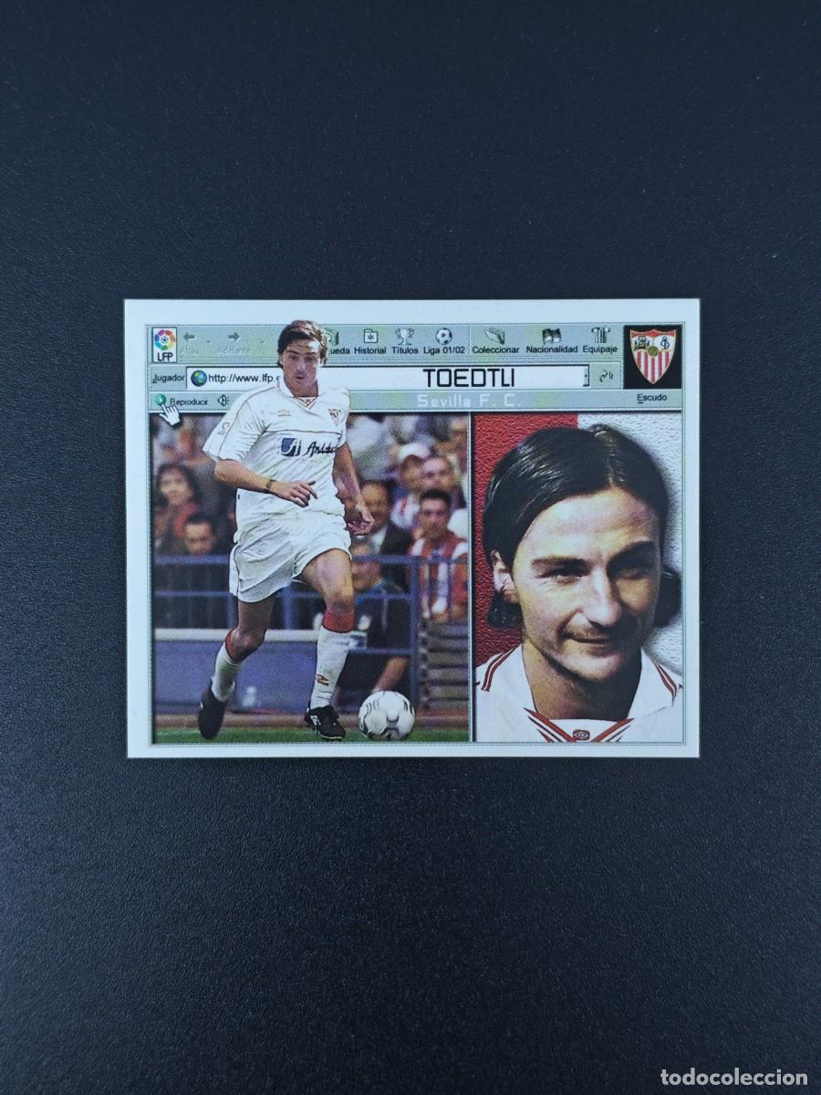 Cromos de F&uacute;tbol: CROMO LIGA ESTE TOEDTLI SEVILLA NUNCA PEGADO SIN PEGAR 01 02 2001 2002 RA526