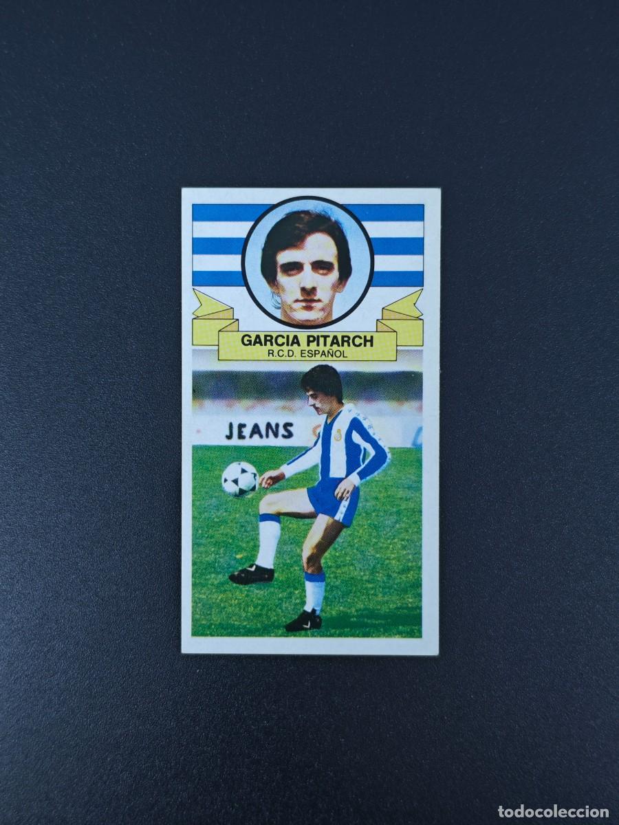 Cromos de F&uacute;tbol: CROMO ESTE GARCIA PITARCH FICHAJE 8 ESPANYOL ESPA&Ntilde;OL NUNCA PEGADO SIN PEGAR 85 86 1985 1986 RA526