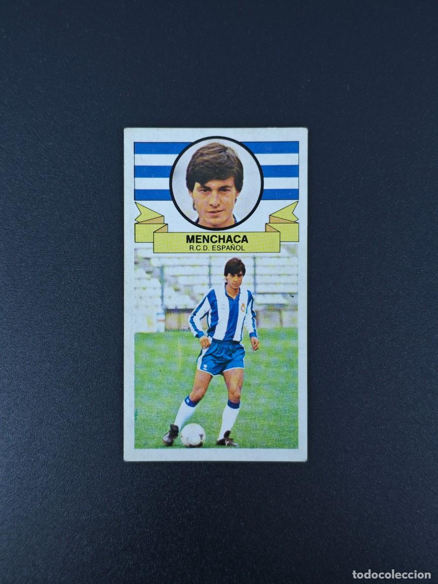 Cromos de F&uacute;tbol: CROMO LIGA ESTE MENCHACA FICHAJE 21 ESPANYOL ESPA&Ntilde;OL NUNCA PEGADO SIN PEGAR 85 86 1985 1986 RA526