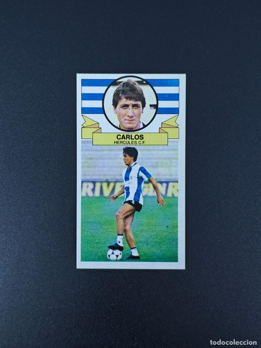 Cromos de F&uacute;tbol: CROMO LIGA ESTE CARLOS FICHAJE 15 HERCULES NUNCA PEGADO SIN PEGAR 85 86 1985 1986 RA526