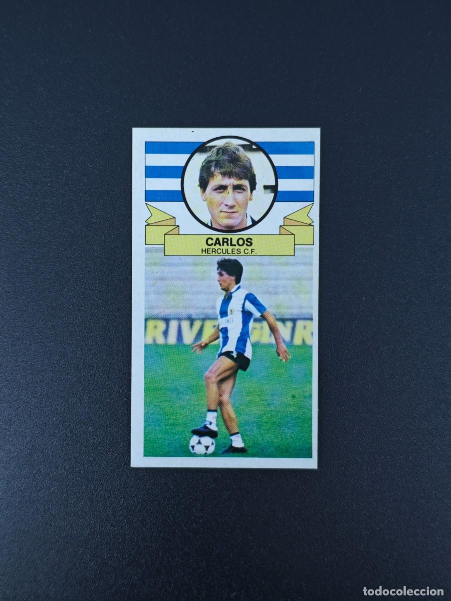Cromos de F&uacute;tbol: CROMO LIGA ESTE CARLOS FICHAJE 15 HERCULES NUNCA PEGADO SIN PEGAR 85 86 1985 1986 RA526