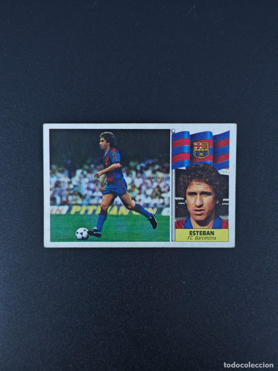 Cromos de F&uacute;tbol: CROMO LIGA ESTE ESTEBAN BARCELONA NUNCA PEGADO SIN PEGAR 86 87 1986 1987 RA526