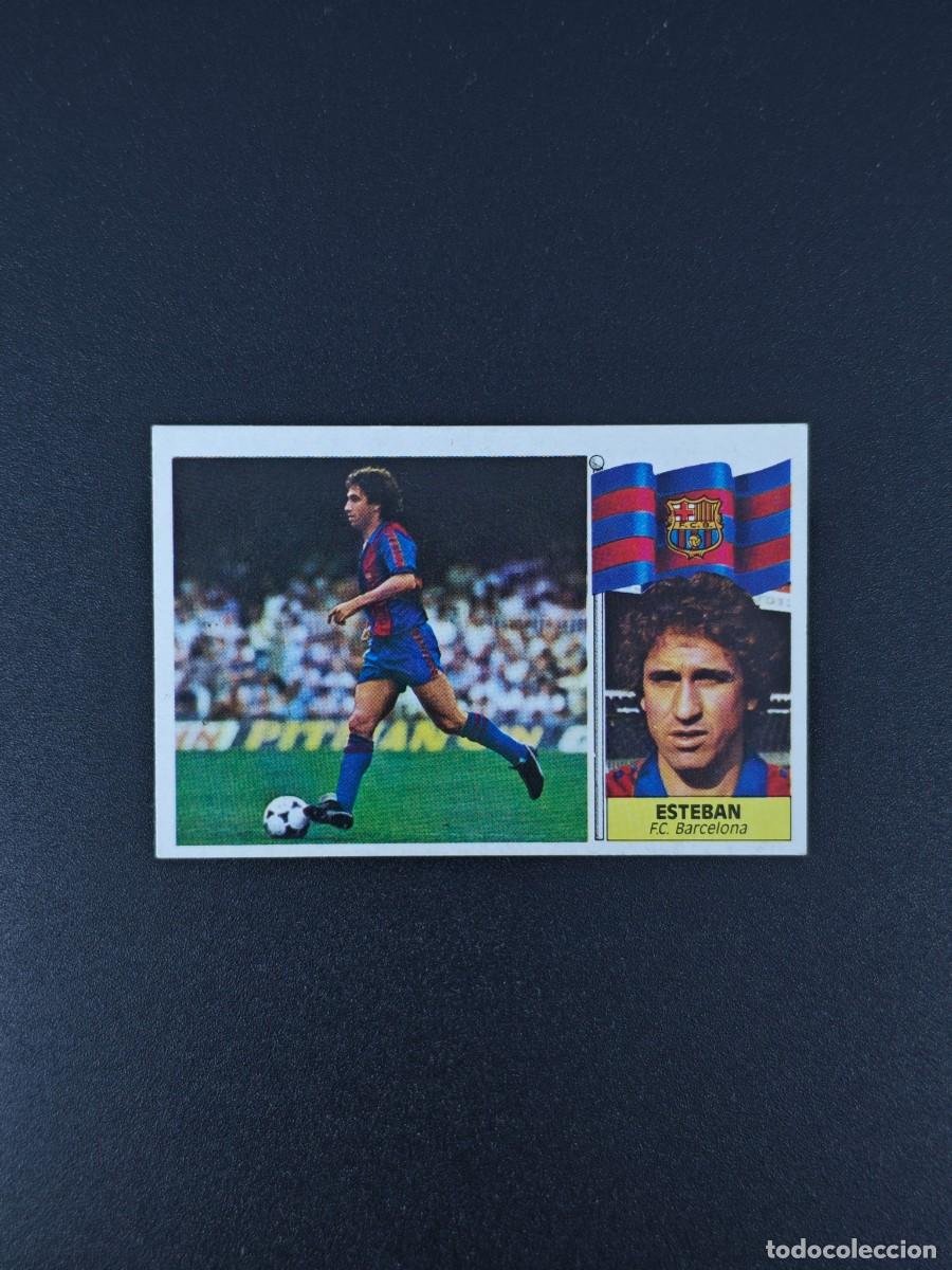 Cromos de F&uacute;tbol: CROMO LIGA ESTE ESTEBAN BARCELONA NUNCA PEGADO SIN PEGAR 86 87 1986 1987 RA526