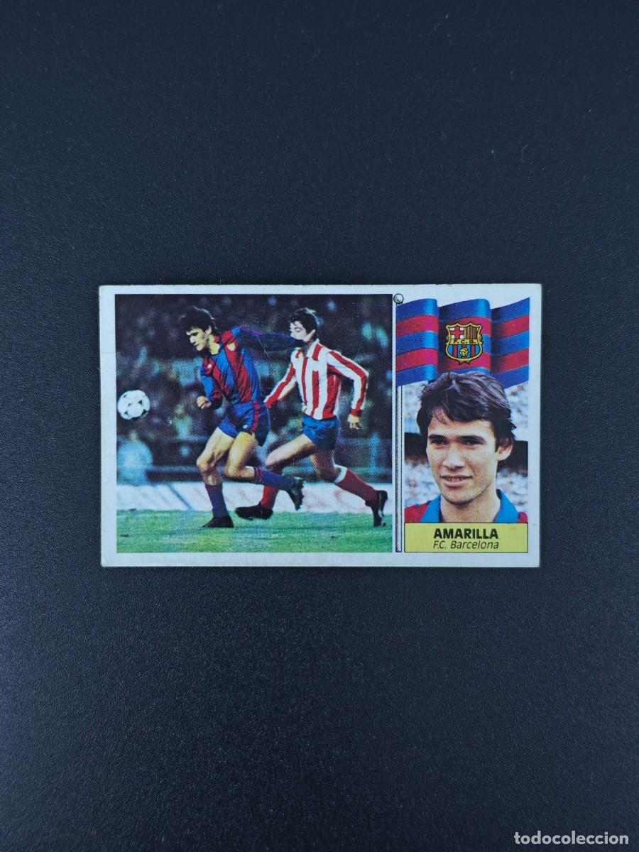 Cromos de F&uacute;tbol: CROMO LIGA ESTE AMARILLA BARCELONA NUNCA PEGADO SIN PEGAR 86 87 1986 1987 RA526