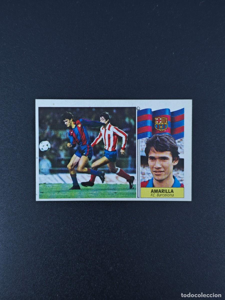 Cromos de F&uacute;tbol: CROMO LIGA ESTE AMARILLA BARCELONA NUNCA PEGADO SIN PEGAR 86 87 1986 1987 RA526