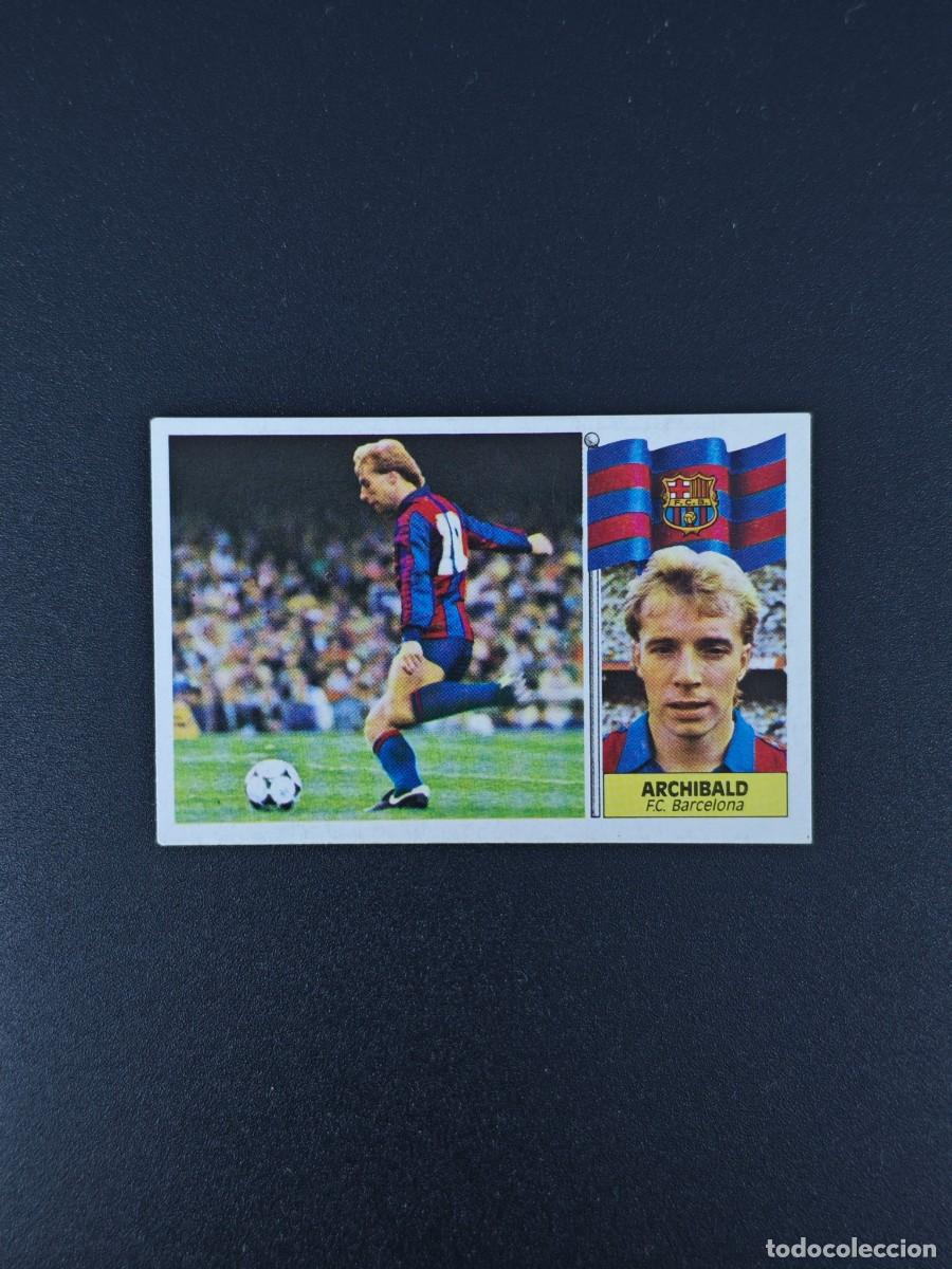 Cromos de F&uacute;tbol: CROMO LIGA ESTE ARCHIBALD BARCELONA NUNCA PEGADO SIN PEGAR 86 87 1986 1987 RA526