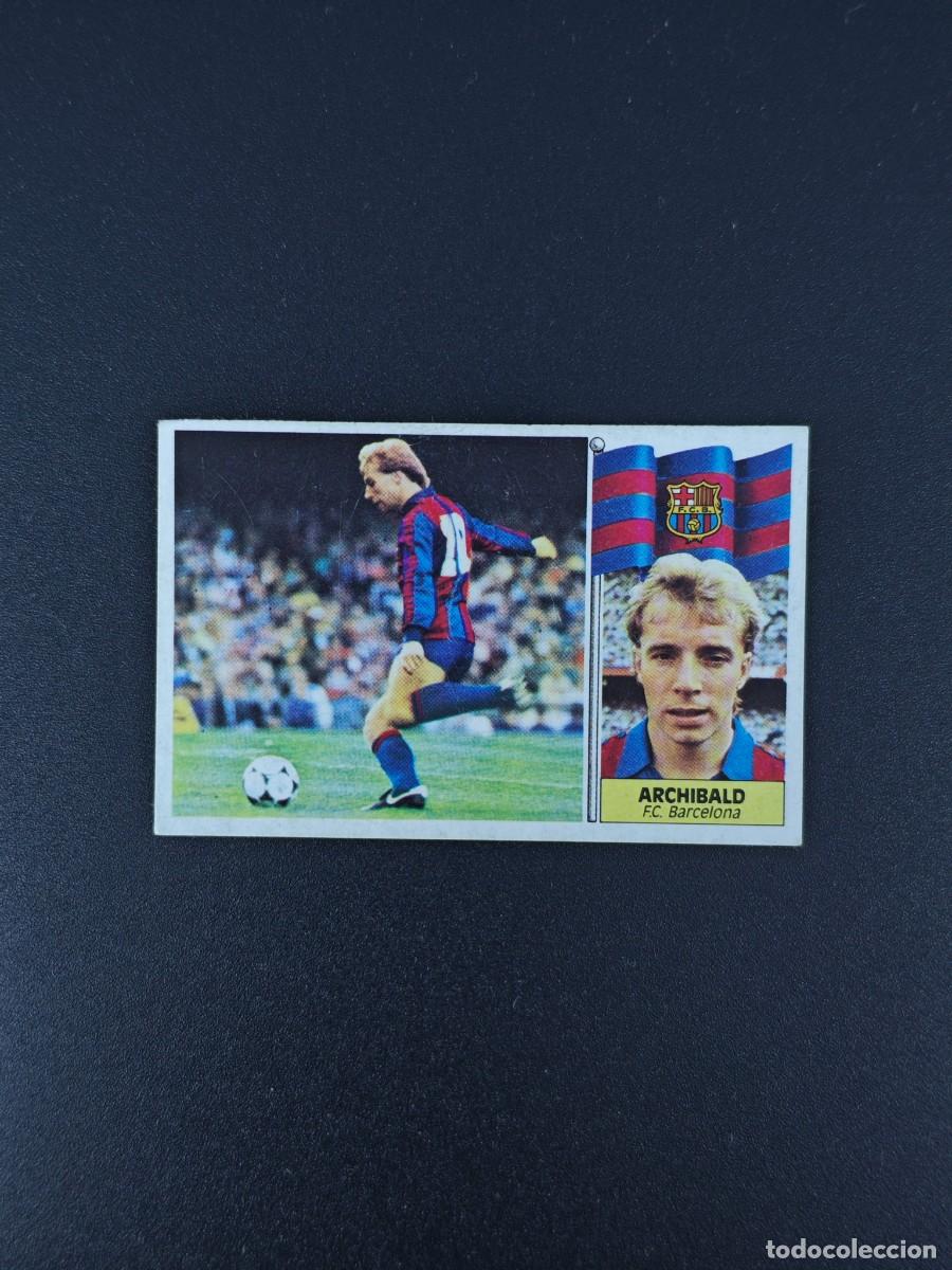 Cromos de F&uacute;tbol: CROMO LIGA ESTE ARCHIBALD BARCELONA NUNCA PEGADO SIN PEGAR 86 87 1986 1987 RA526