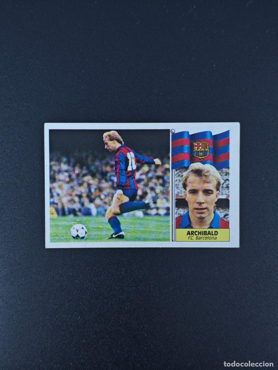 Cromos de F&uacute;tbol: CROMO LIGA ESTE ARCHIBALD BARCELONA NUNCA PEGADO SIN PEGAR 86 87 1986 1987 RA526