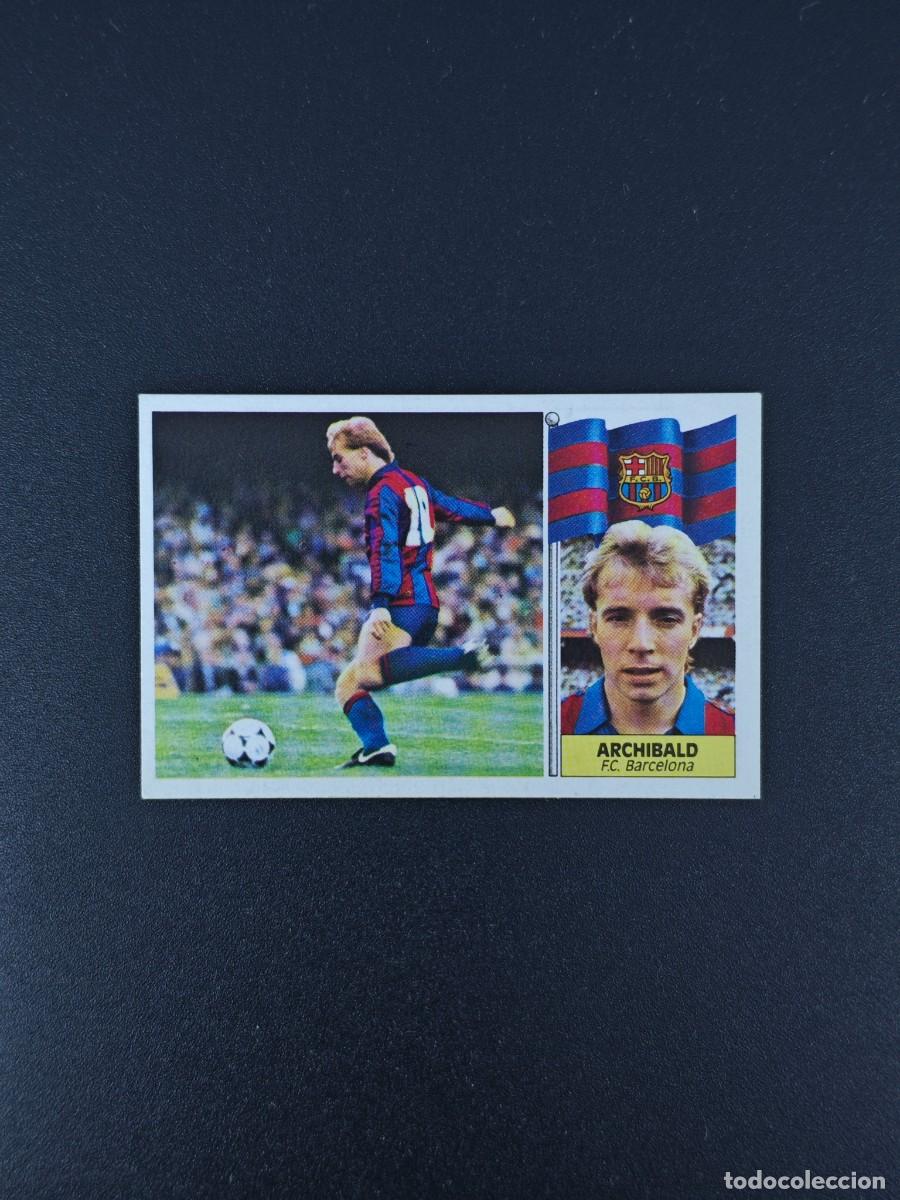 Cromos de F&uacute;tbol: CROMO LIGA ESTE ARCHIBALD BARCELONA NUNCA PEGADO SIN PEGAR 86 87 1986 1987 RA526