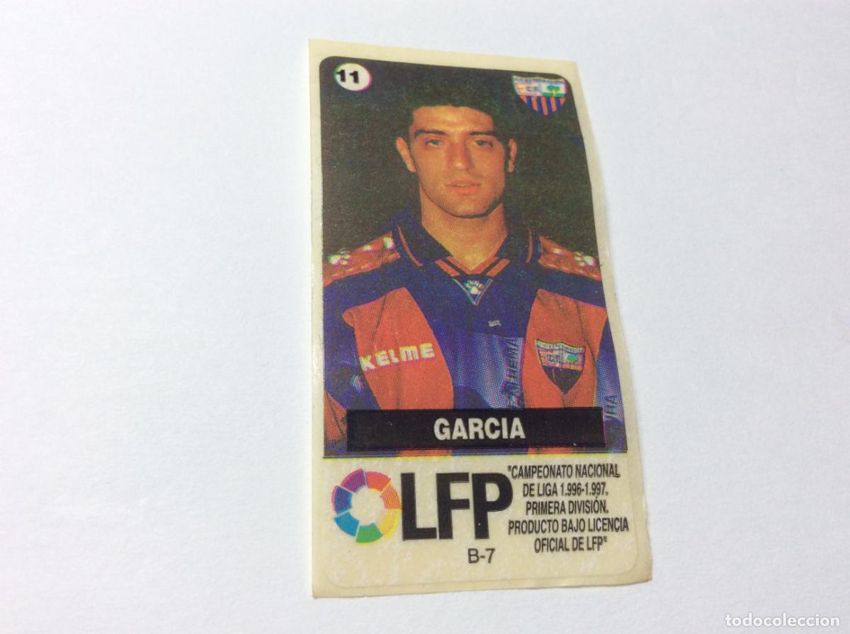 Cromos de F&uacute;tbol: Garcia CF Extremadura Chicles Vidal 96 97