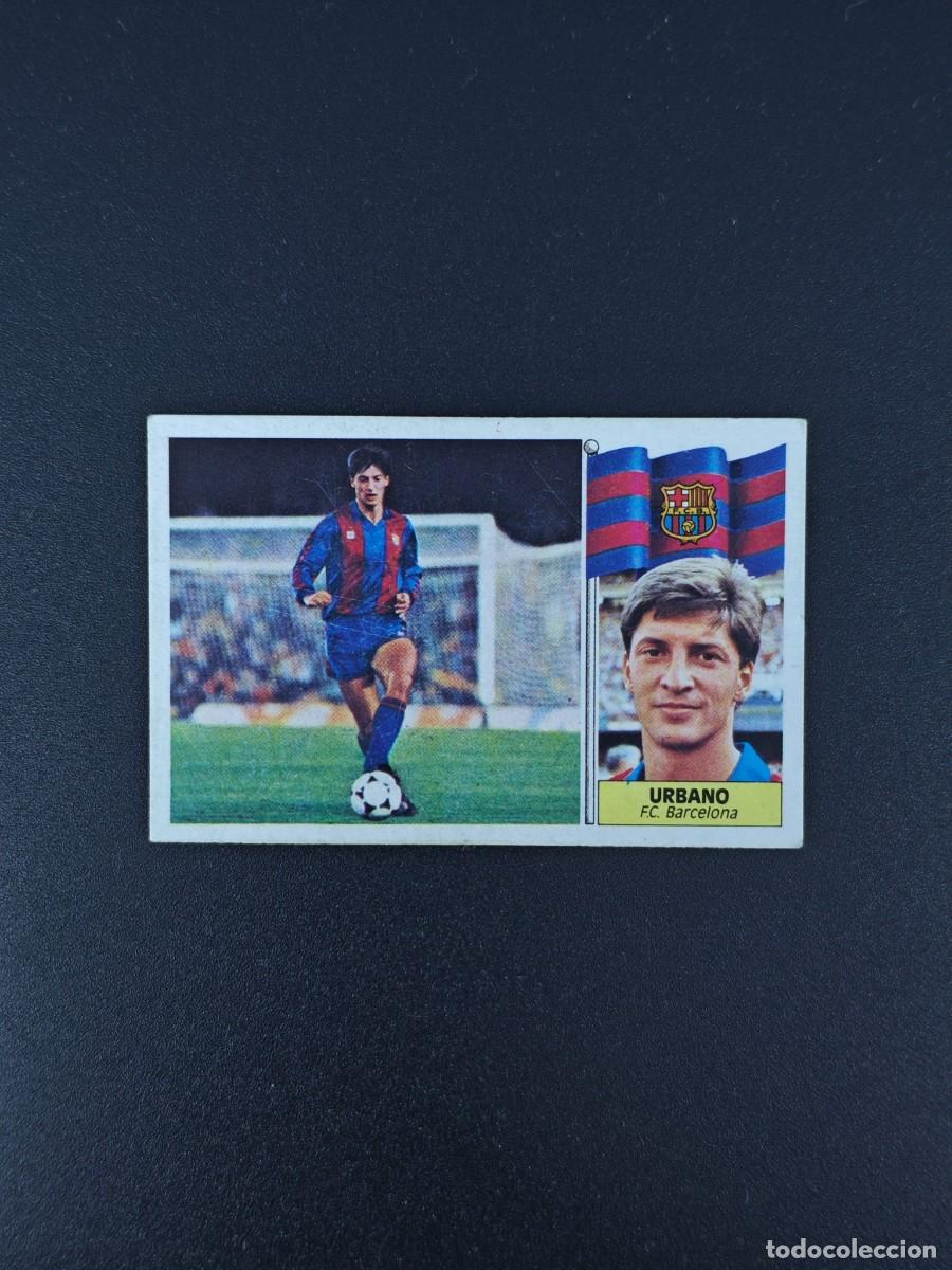 Cromos de F&uacute;tbol: CROMO LIGA ESTE URBANO BARCELONA NUNCA PEGADO SIN PEGAR 86 87 1986 1987 RA526