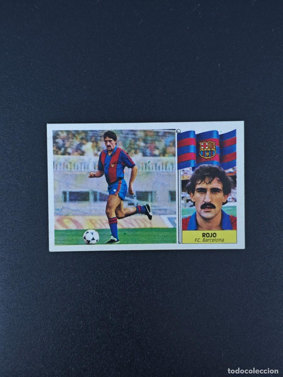 Cromos de F&uacute;tbol: CROMO LIGA ESTE ROJO BARCELONA NUNCA PEGADO SIN PEGAR 86 87 1986 1987 RA526