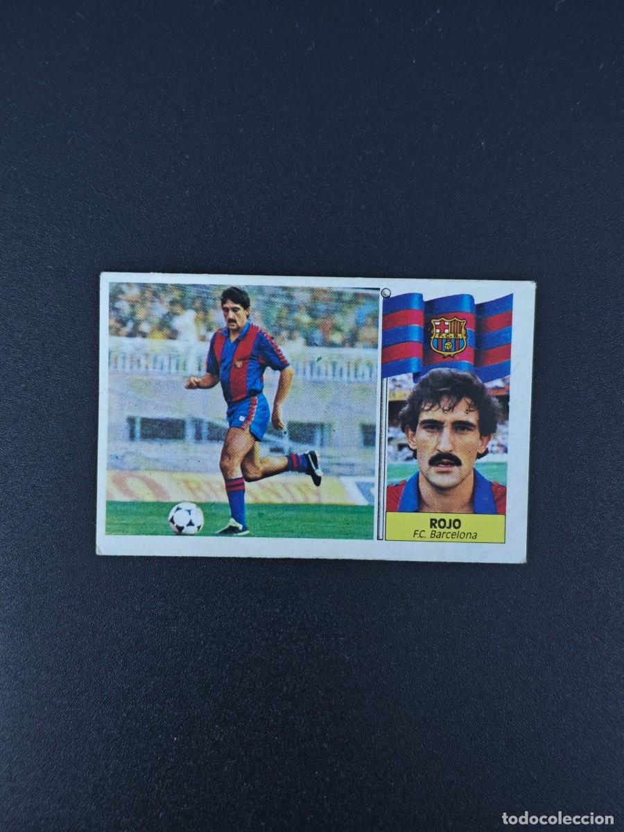 Cromos de F&uacute;tbol: CROMO LIGA ESTE ROJO BARCELONA NUNCA PEGADO SIN PEGAR 86 87 1986 1987 RA526