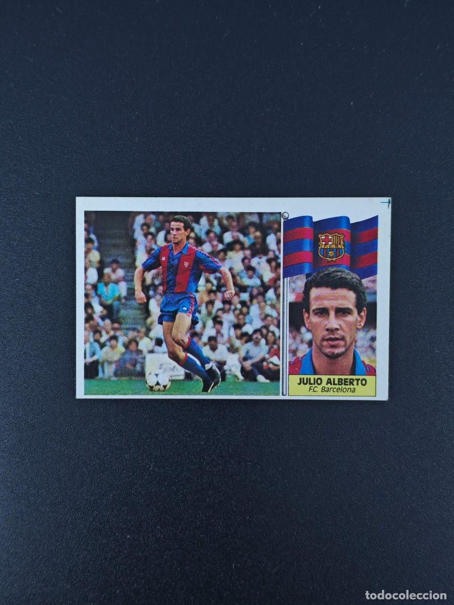 Cromos de F&uacute;tbol: CROMO LIGA ESTE JULIO ALBERTO BARCELONA NUNCA PEGADO SIN PEGAR 86 87 1986 1987 RA526