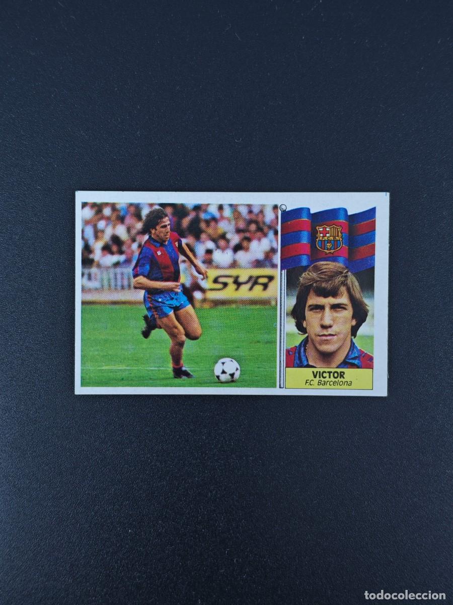 Cromos de F&uacute;tbol: CROMO LIGA ESTE VICTOR BARCELONA NUNCA PEGADO SIN PEGAR 86 87 1986 1987 RA526