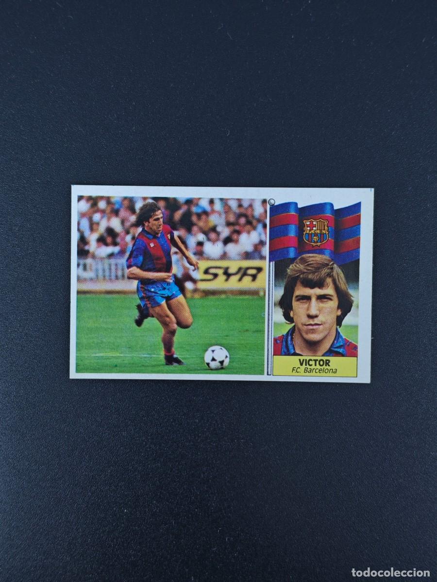 Cromos de F&uacute;tbol: CROMO LIGA ESTE VICTOR BARCELONA NUNCA PEGADO SIN PEGAR 86 87 1986 1987 RA526