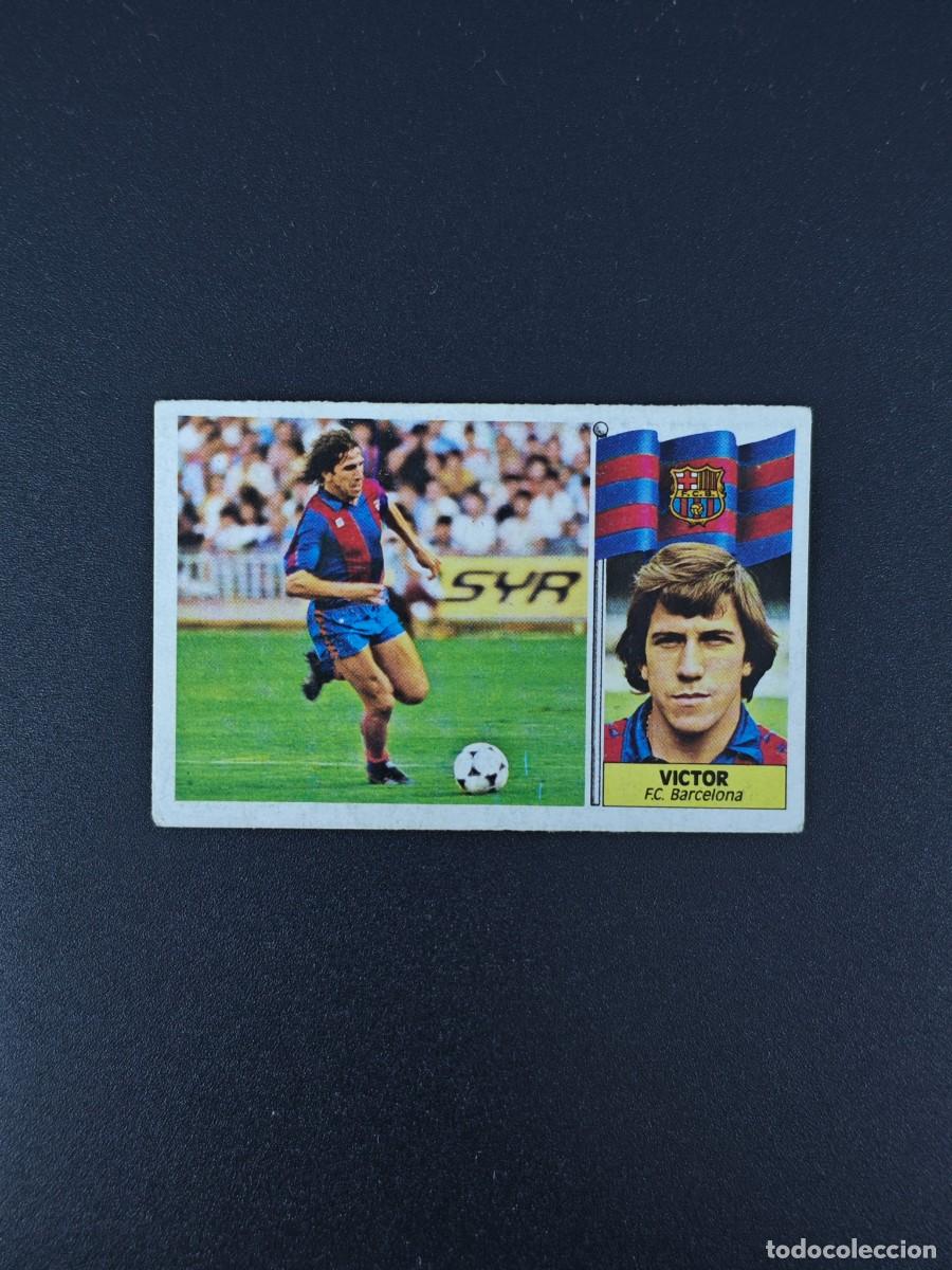 Cromos de F&uacute;tbol: CROMO LIGA ESTE VICTOR BARCELONA NUNCA PEGADO SIN PEGAR 86 87 1986 1987 RA526