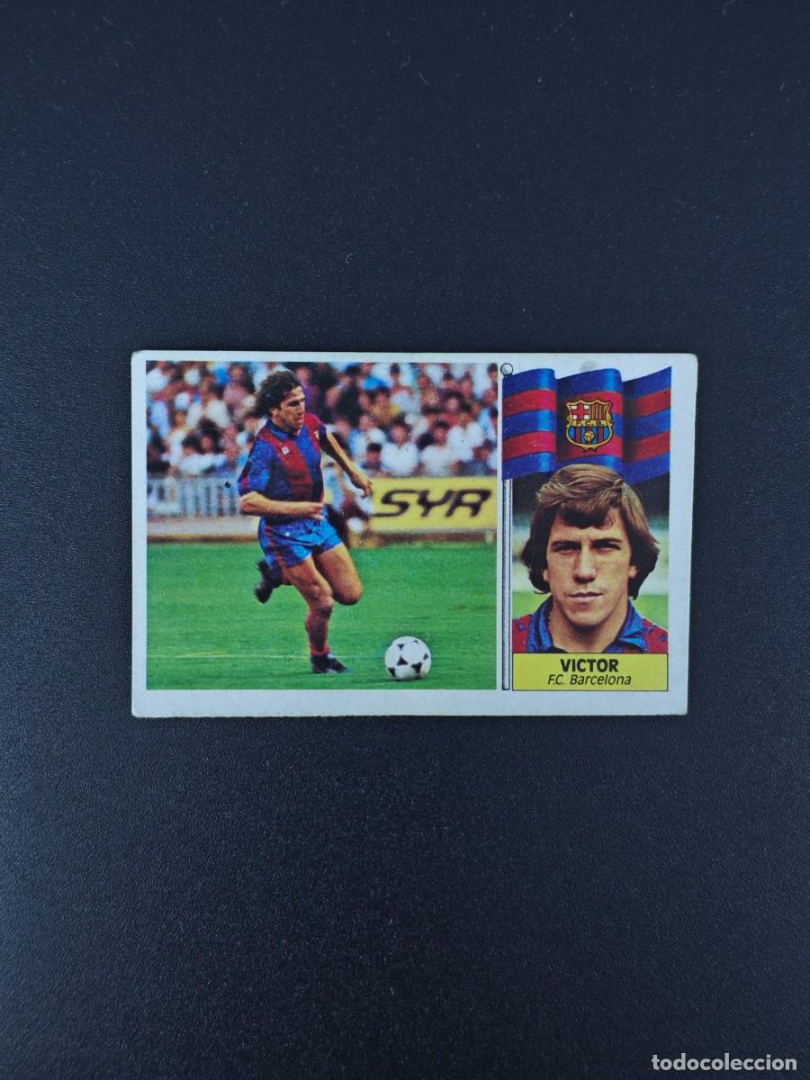 Fu&szlig;ball-Sticker: CROMO LIGA ESTE VICTOR BARCELONA NUNCA PEGADO SIN PEGAR 86 87 1986 1987 RA526