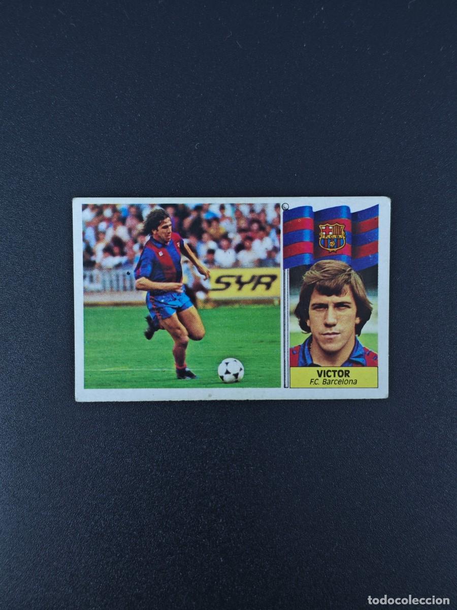 Fu&szlig;ball-Sticker: CROMO LIGA ESTE VICTOR BARCELONA NUNCA PEGADO SIN PEGAR 86 87 1986 1987 RA526